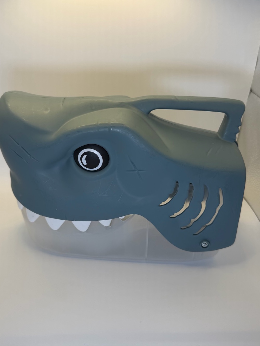 Shark-Themed Kids Tool Box Organizer in Slate Blue